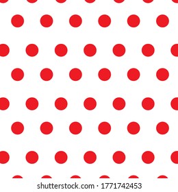 round patterns of red color on a white background vector