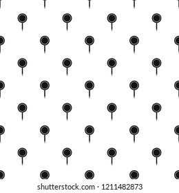 Round pin pattern seamless vector repeat geometric for any web design