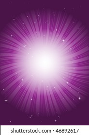 Round pink swirl