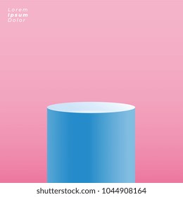 round platform for product display presentation