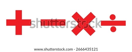 Round plus sign and minus sign icon set. Vector. plus minus icon.