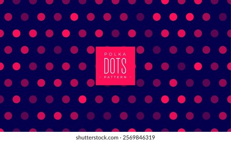 round polka dotted texture wallpaper with retro effect vector 