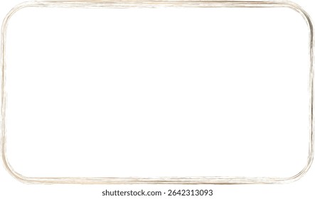 Round Rectangle Frames Rectangle Border Layout gold frames Picture Frame luxury golden frame gold picture frame golden border vector framework banner Gilded Frame Ornate decoration decorative 