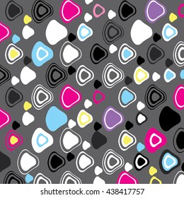 round repeat texture, geometric pattern with circles