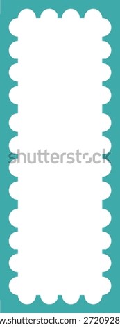 A round reverse-style postmark stamp with a textured, worn aesthetic for creative shipping designs.