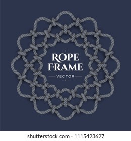 Round Rope Frame