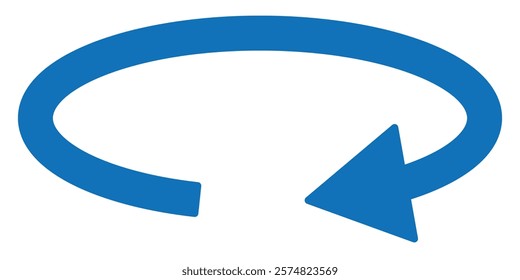 Round and Rotation arrow icon with angle 45, 90, 180, 360 degrees vector illustration. angles of turn swivel icon 45 to 360 degrees icon. eps 10