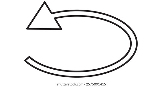 Round and Rotation arrow icon with angle 45, 90, 180, 360 degrees vector illustration. angles of turn swivel icon 45 to 360 degrees icon. 1176