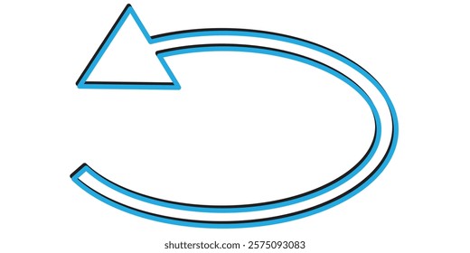 Round and Rotation arrow icon with angle 45, 90, 180, 360 degrees vector illustration. angles of turn swivel icon 45 to 360 degrees icon. 1176