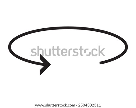 Round and Rotation arrow icon with angle 45, 90, 180, 360 degrees vector illustration. angles of turn swivel icon 45 to 360 degrees icon.