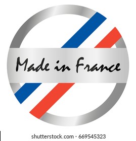 round seal of quality with text made in France