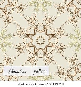 round seamless pattern can be used for wallpaper, website background, textile printing