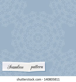 round seamless pattern can be used for wallpaper, website background, textile printing