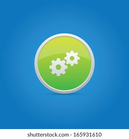 Round Settings Icon
