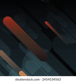 Round shape element background. Vector illustration.