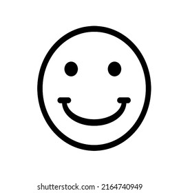 round shape icon smiley face emoticon