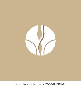 Round Shape Icon Vector Logo Design