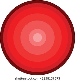 round shape with red shades design. vector-eps10.