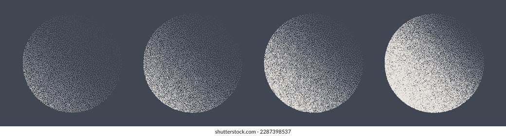 stipple White  halftone