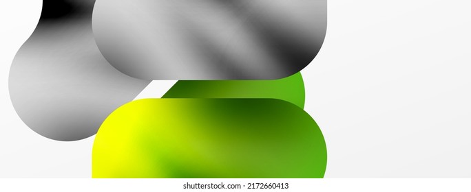 Round shapes and circle geometric abstract background. Vector Illustration For Wallpaper, Banner, Background, Card, Book Illustration, landing page