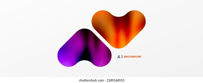 Round shapes and circle geometric abstract background. Vector Illustration For Wallpaper, Banner, Background, Card, Book Illustration, landing page