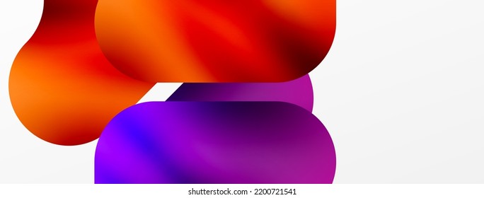 Round shapes and circle geometric abstract background. Vector Illustration For Wallpaper, Banner, Background, Card, Book Illustration, landing page