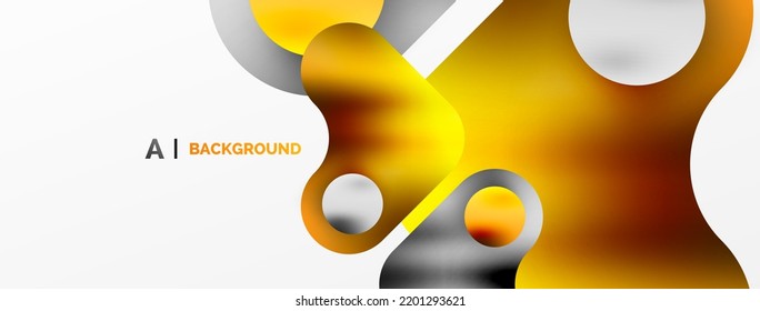 Formas redondeadas y fondo abstracto geométrico circular. Ilustración vectorial para fondo de escritorio, pancarta, fondo, tarjeta, ilustración del libro, página de inicio