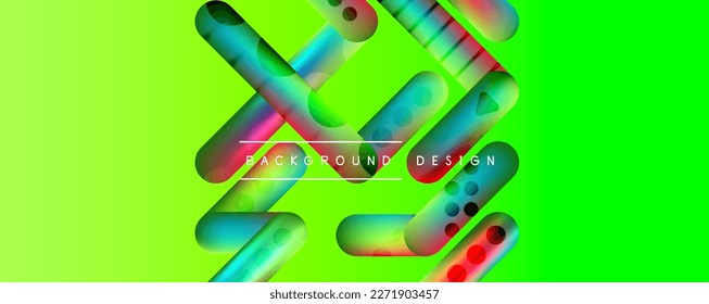 Formas redondeadas y líneas con gradientes de fluido fondo abstracto. Ilustración vectorial de papel tapiz, banner, fondo, folleto, catálogo, cubierta, volante