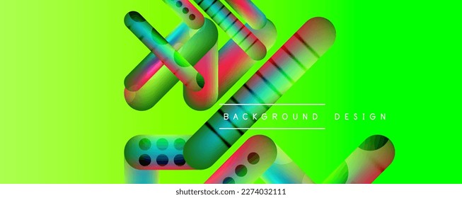 Round shapes and lines with fluid gradients abstract background. Vector illustration for wallpaper, banner, background, leaflet, catalog, cover, flyer