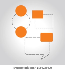 round shaping, box and dialog box