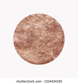 Vector de insignia de cobre rugoso