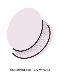 Herramienta de belleza de esponja suave redonda