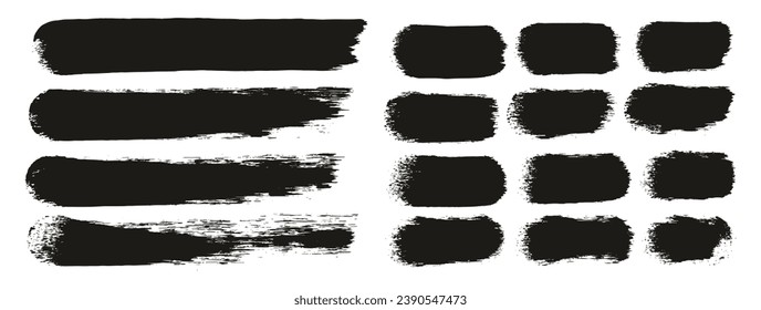Mano Esponja Redonda Hizo Pincel Artista Grueso Líneas rectas Mezcla De Fondo Del Vector Resumen De Alto Detalle 