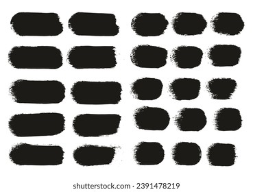 Mano Esponja Redonda Hizo Pincel Artista Grueso Líneas rectas Mezcla De Fondo Del Vector Resumen De Alto Detalle 