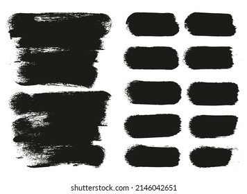 Round Sponge Thick Artist Brush Long Background And Straight Lines Mix High Detail Abstract Vector Background Mix Set 