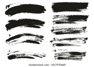 Round Sponge Thin Artist Brush Long And Curved Background Mix High Detail Abstract Vector Background Mix Set 