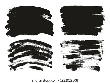 Round Sponge Thin Artist Brush Long And Curved Background Mix High Detail Abstract Vector Background Mix Set 