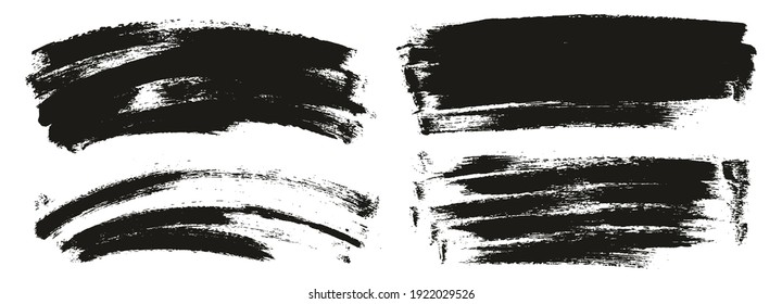 Round Sponge Thin Artist Brush Long And Curved Background Mix High Detail Abstract Vector Background Mix Set 