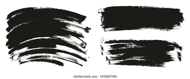 Round Sponge Thin Artist Brush Long And Curved Background Mix High Detail Abstract Vector Background Mix Set 