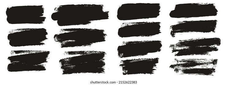 Round Sponge Thin Artist Brush Short Background Mix High Detail Abstract Vector Background Mix Set 
