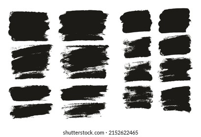 Esponja redonda Pincel de artista delgado Mezcla de fondo corto Detalle Resumen Conjunto de mezcla de fondo de vectores 
