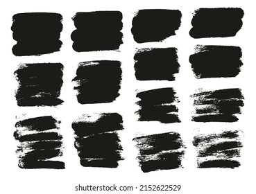 Esponja redonda Pincel de artista delgado Mezcla de fondo corto Detalle Resumen Conjunto de mezcla de fondo de vectores 