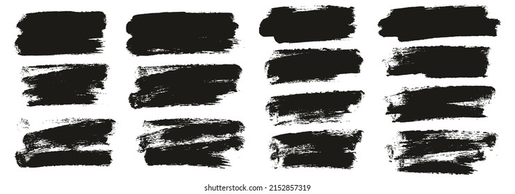 Esponja redonda Pincel de artista delgado Mezcla de fondo corto Detalle Resumen Conjunto de mezcla de fondo de vectores 