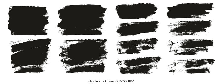 Esponja redonda Pincel de artista delgado Mezcla de fondo corto Detalle Resumen Conjunto de mezcla de fondo de vectores 
