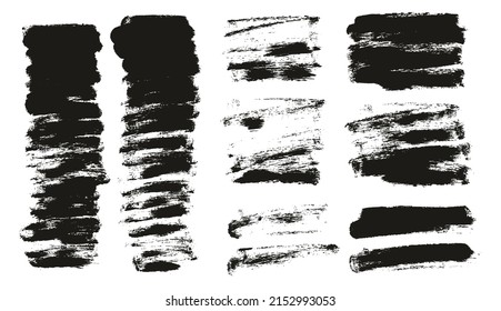 Round Sponge Thin Artist Brush Short Background Mix High Detail Abstract Vector Background Mix Set 