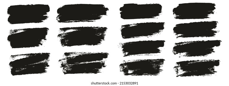 Round Sponge Thin Artist Brush Short Background Mix High Detail Abstract Vector Background Mix Set 