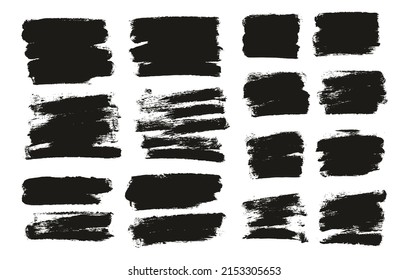 Round Sponge Thin Artist Brush Short Background Mix High Detail Abstract Vector Background Mix Set 
