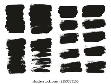 Round Sponge Thin Artist Brush Short Background Mix High Detail Abstract Vector Background Mix Set 