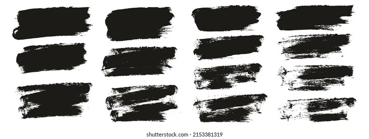 Esponja redonda Pincel de artista delgado Mezcla de fondo corto Detalle Resumen Conjunto de mezcla de fondo de vectores 