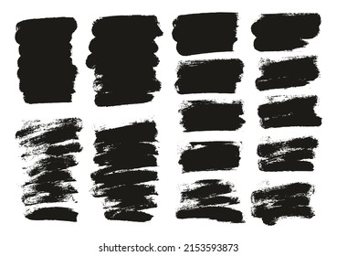 Esponja redonda Pincel de artista delgado Mezcla de fondo corto Detalle Resumen Conjunto de mezcla de fondo de vectores 